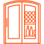 wine room door